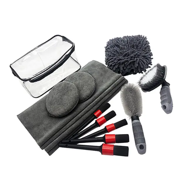 Multi-functional microfiber wash tool kit Car cleaning set